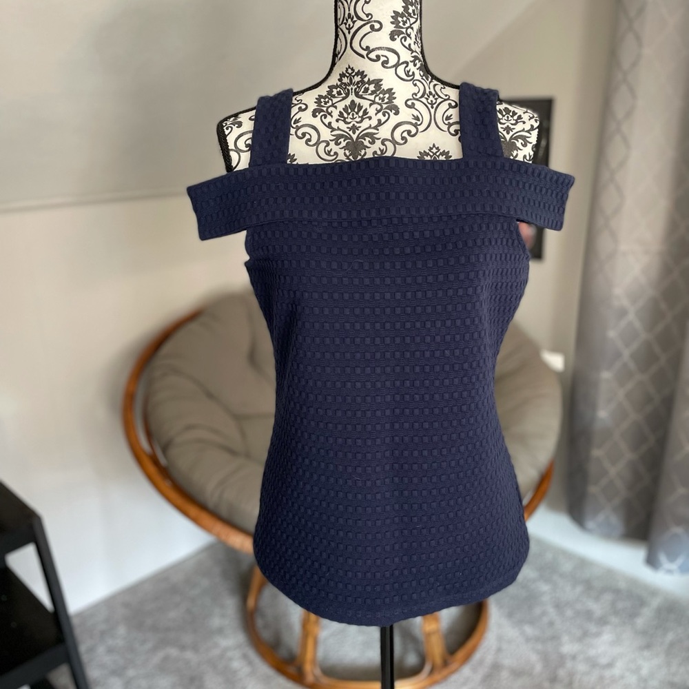 Michael Kors Navy top size medium